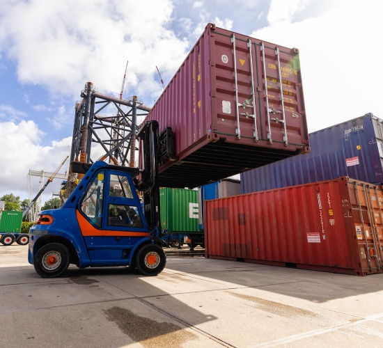 Containerhandling